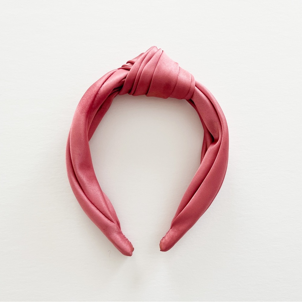 J. Crew Pink Silk Headband 💕